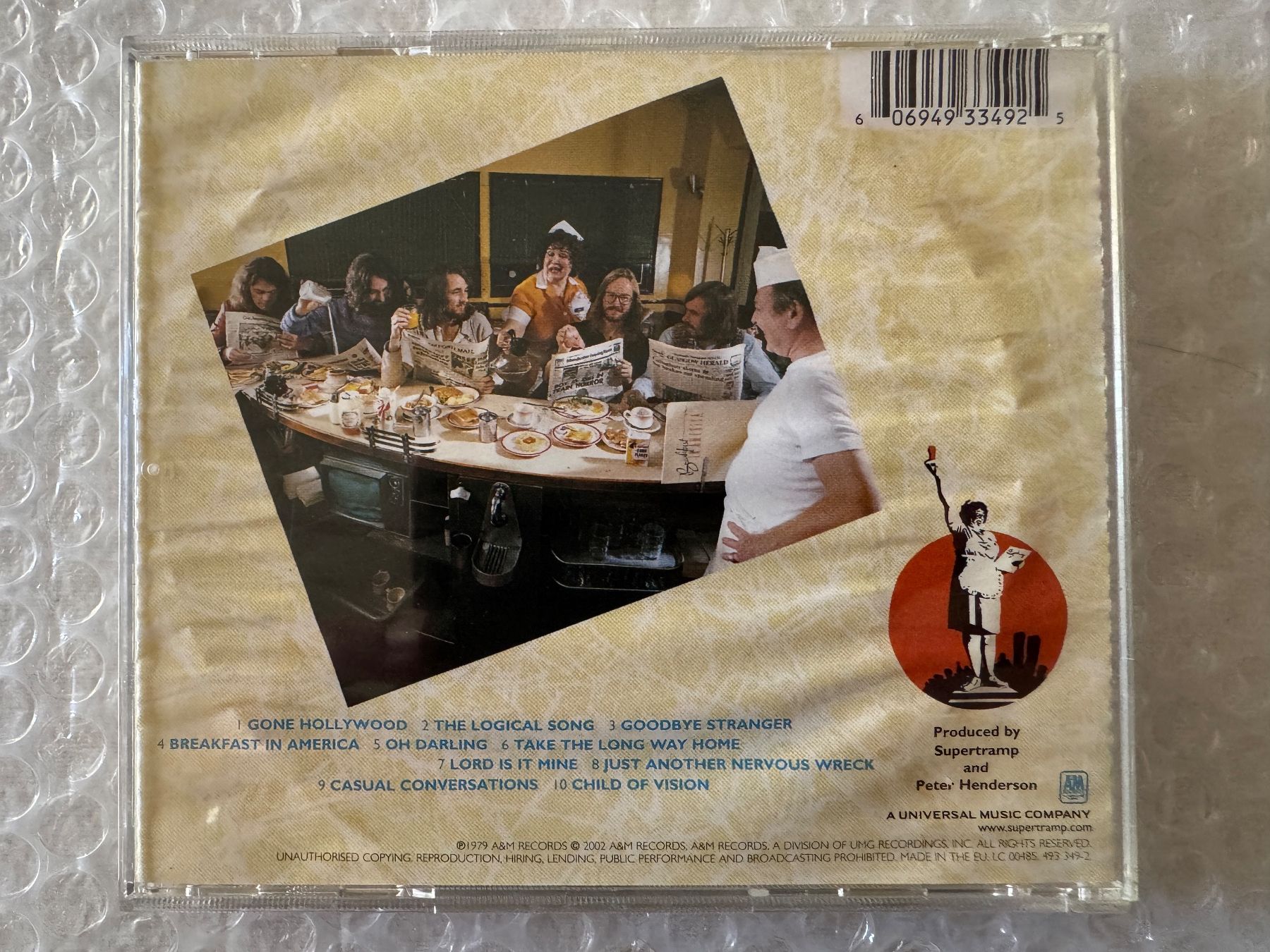CD: Supertramp - Breakfast in America – Nuovo (secondo la descrizione) da Duggingen venduto da Kisha010 2