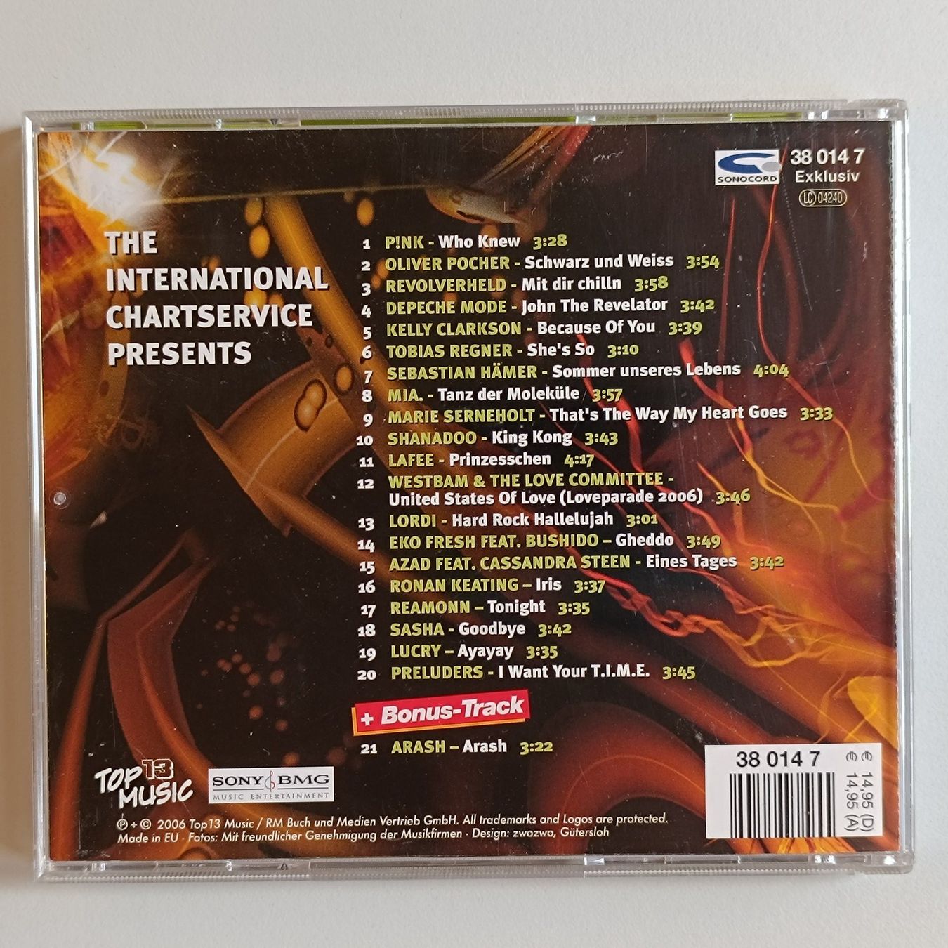 CDs: Chartboxx 20 Tophits - Limitierte Edition CD  F26 – D'occasion à Sessa par fraenklishop 1