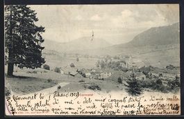 AK Cormoret, Ortsansicht, 1905