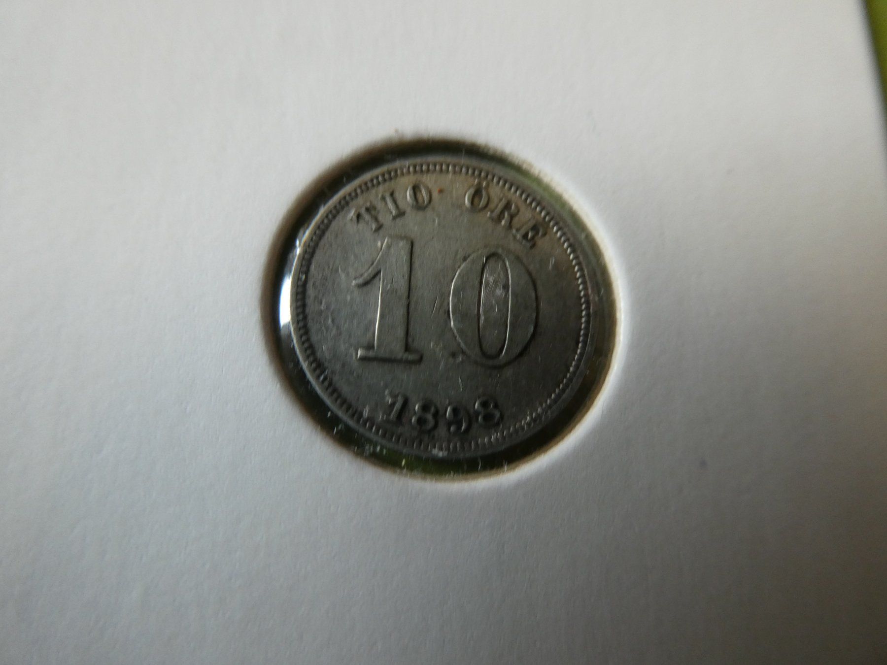 Tutti le monete: Schweden 1898, 10 Oere    Silber – Usato da Hinterforst venduto da rohusri 1