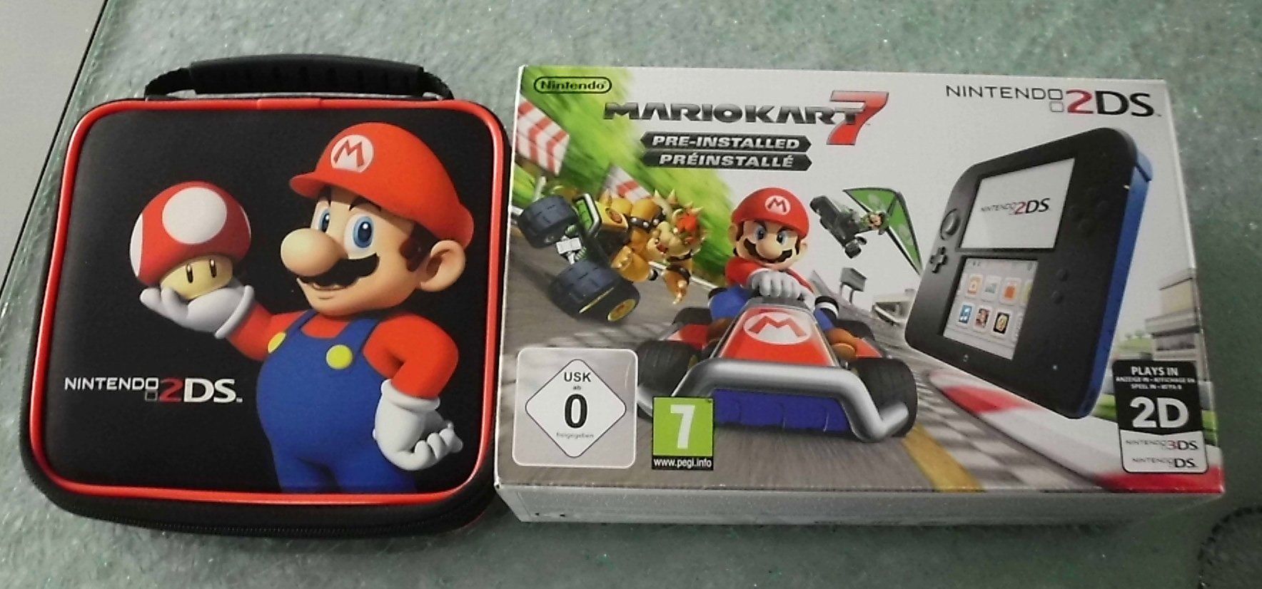 Nintendo Konsolen: Nintendo 2DS Mario Kart 7 – Gebraucht aus Gränichen von