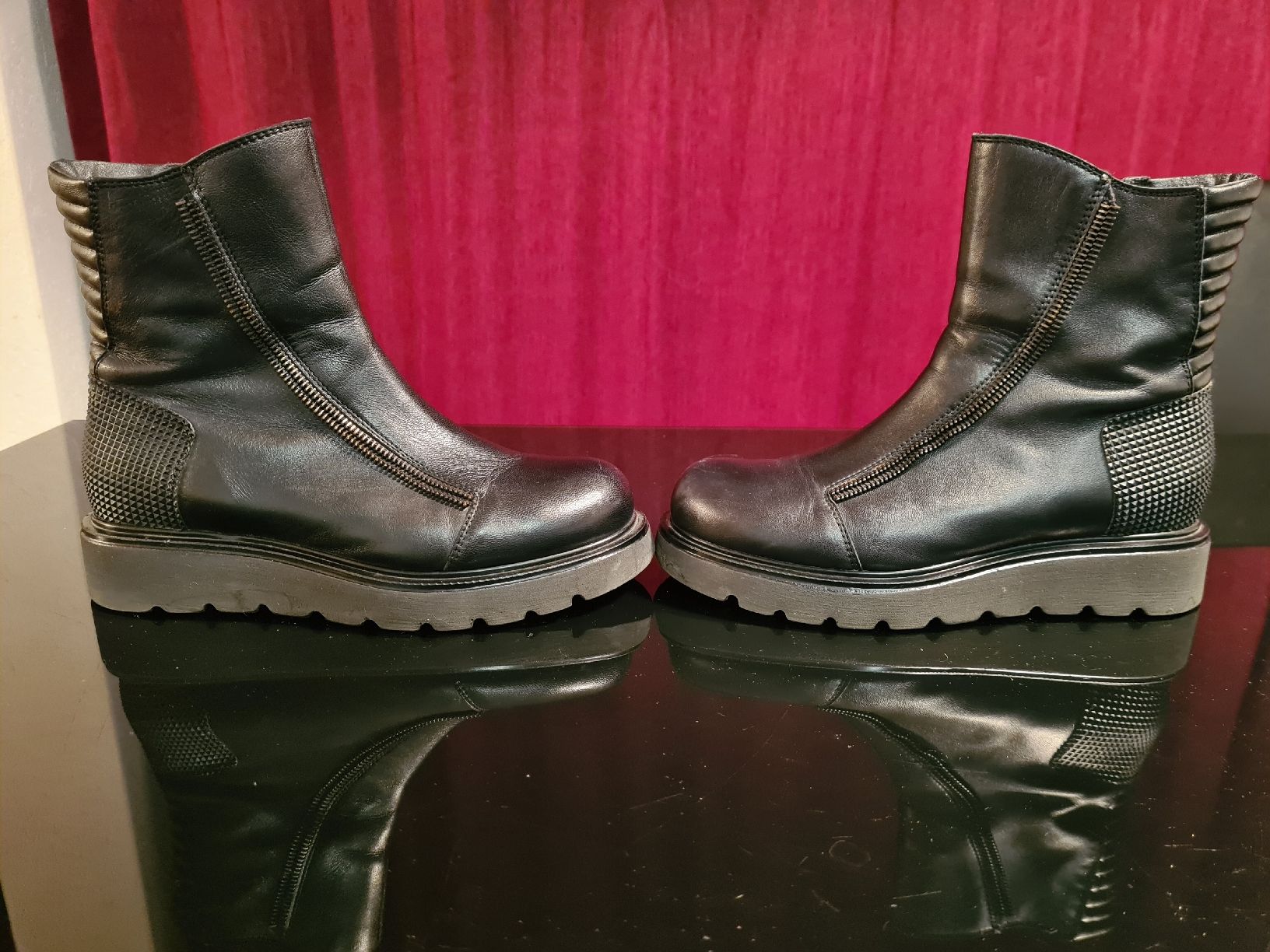 Scarpe da donna: Tosca Blu Stiefeletten Gr 37 Leder – Usato da Kloten venduto da Kri23 4