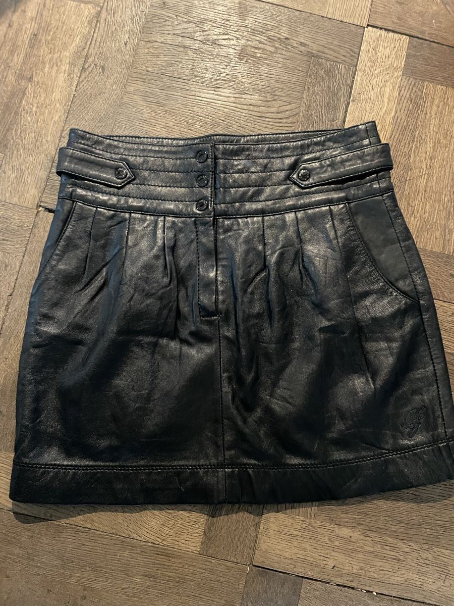 Pepe Jeans Gonne: Lederrock Jupe echt Leder 36 – Nuovo (secondo la descrizione) da Oetwil am See venduto da abtDesign 2