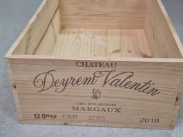 Weinkiste 12er leer 50x33x17 cm