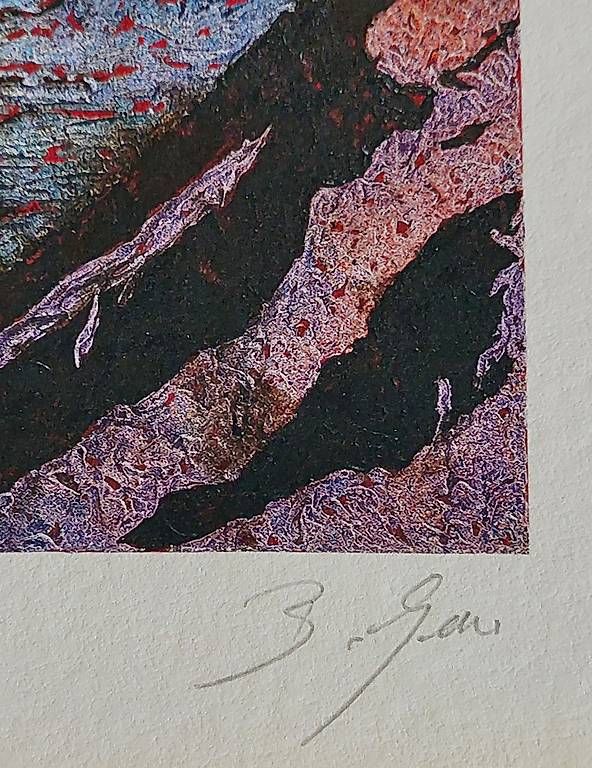 Grafica & Litografie: Lithographie (100 exemplaires) – Usato da Tschugg venduto da uldrypr 2