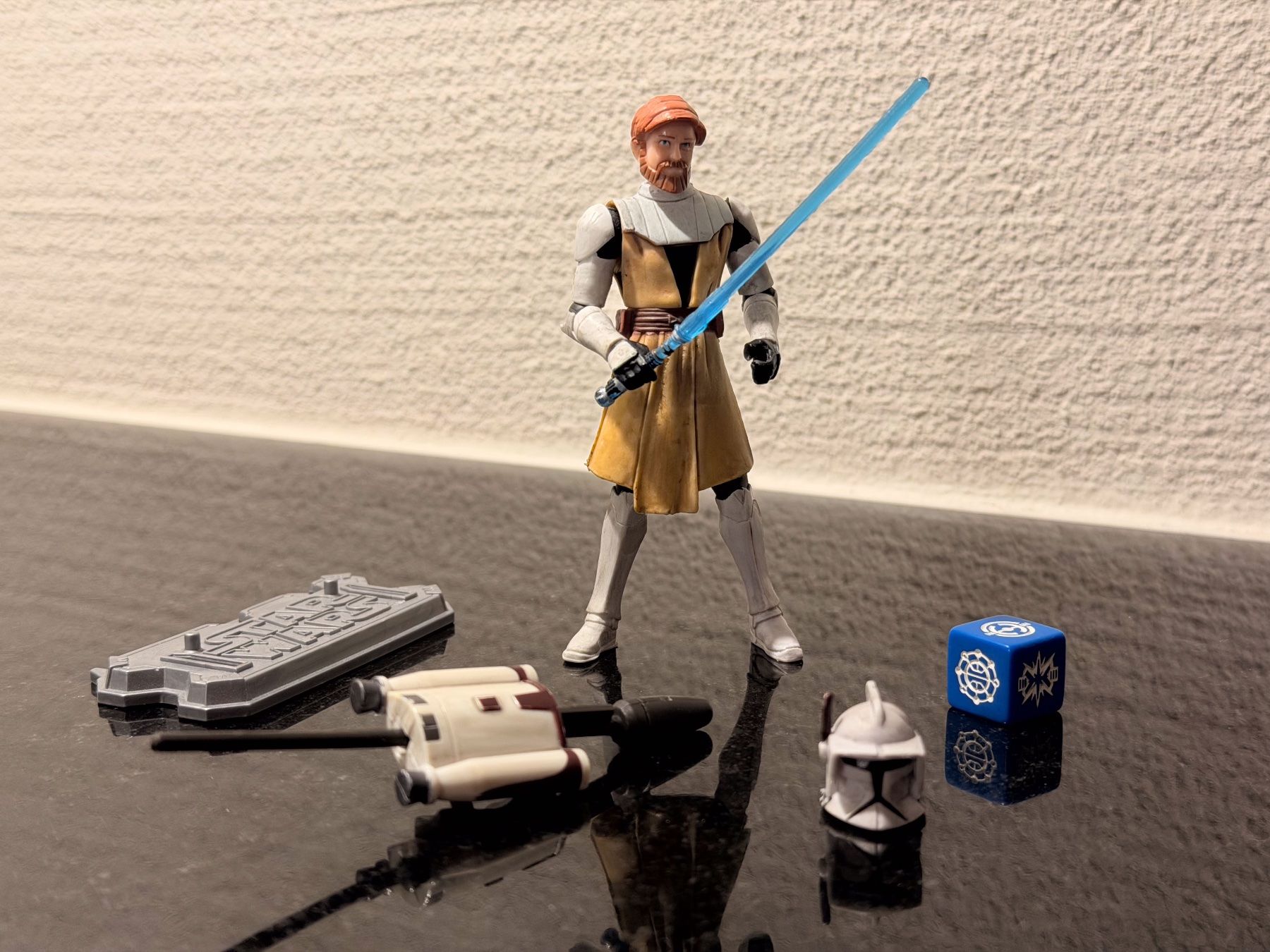 Star Wars Figuren: Hasbro Star Wars The Clone Wars Obi-Wan Kenobi – Gebraucht aus Reinach BL von Graphix 2