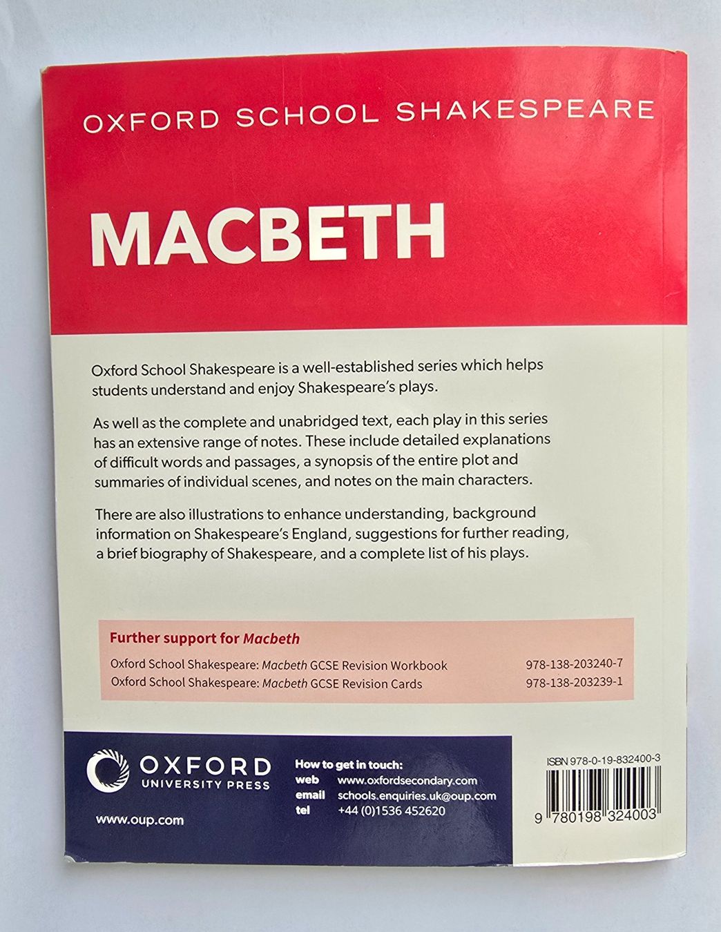 Bücher: Macbeth, William Shakespeare – Gebraucht aus Zürich von pfo_tjp8 1
