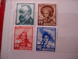 Satz Pro Juventute 1940 *
