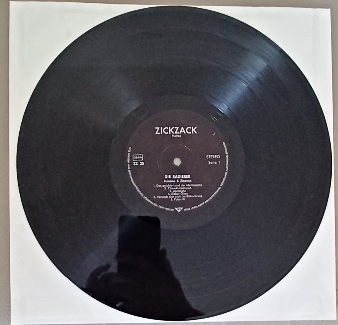 Dischi in vinile: Die RADIERER - Eisbären & Zitronen 1981 DE Post-Punk – Usato da Hägendorf venduto da Plattenhardt 2