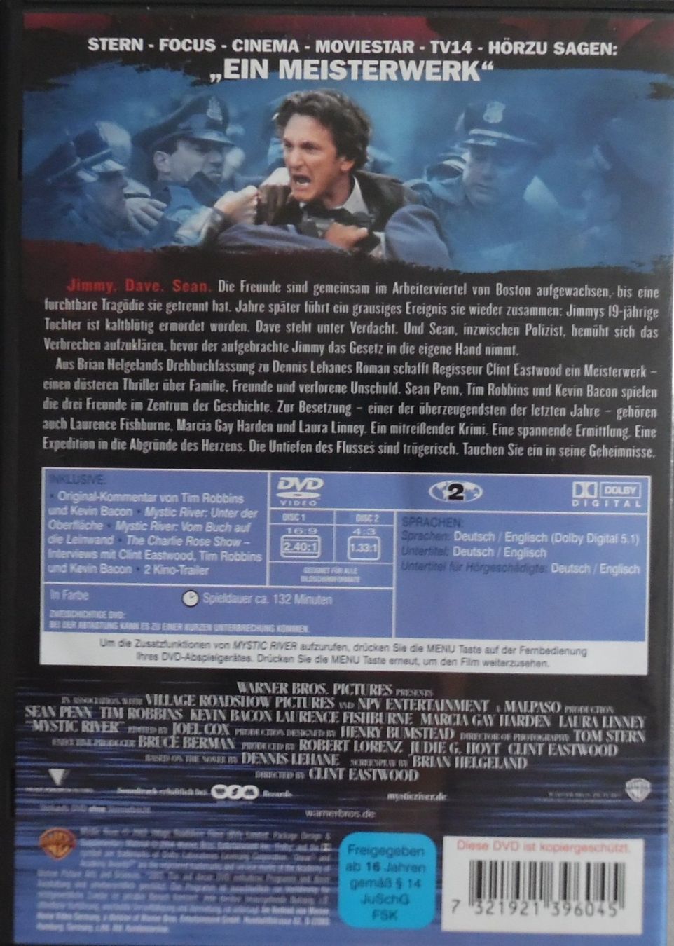 Tutti i DVDs: Mystic River – Usato da Bellinzona venduto da Luna093 2