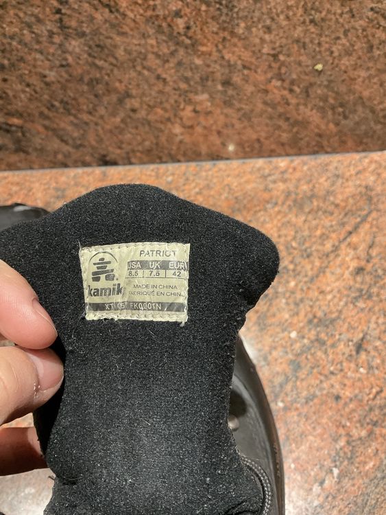 Herrenschuhe: Kamik Winterstiefel Schuhe Gr. 42, schwarz, gebraucht – Gebraucht aus Bubikon von piznuna 3
