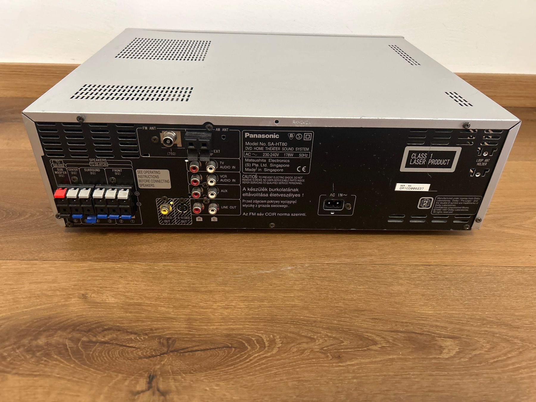 Panasonic Ricevitori: Panasonic SA-HT80 Heimkino Receiver – Usato da Regensdorf venduto da Spyke55 4