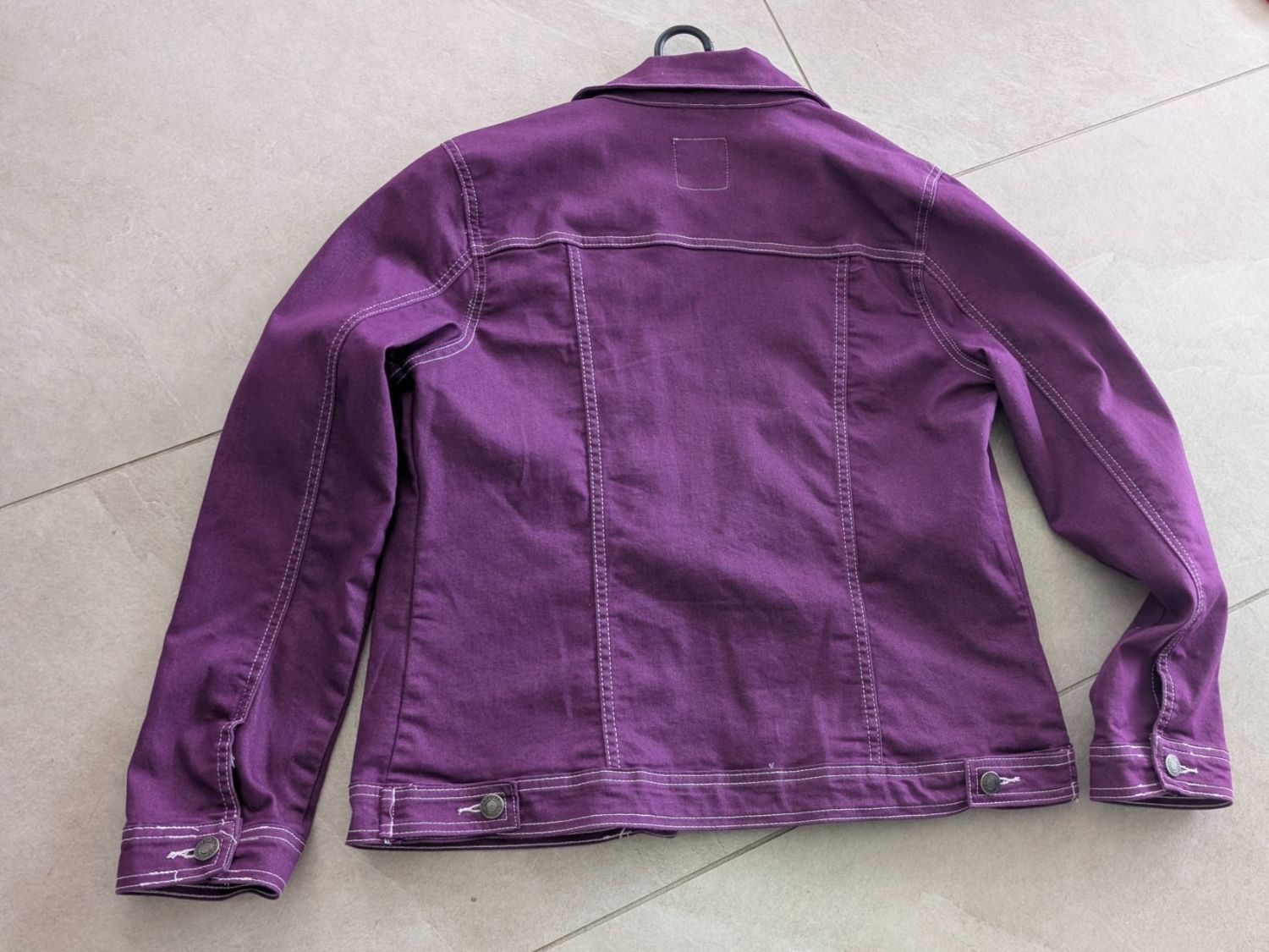 Giacche: Jeans Jacke Grösse M Lila – Nuovo (secondo la descrizione) da Untersiggenthal venduto da Skala 1
