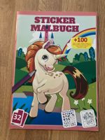 Einhorn Sticker Malbuch