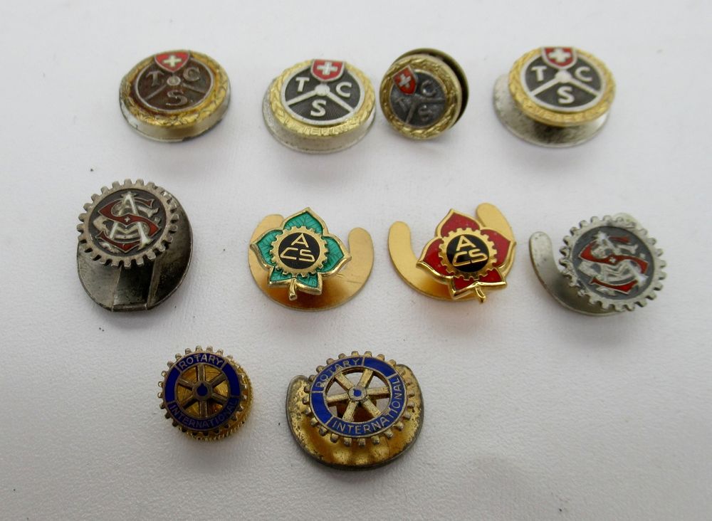 Lot Pins 925 Silber TCS/ ACS/ Rotary International (Gebraucht) in Bern ...