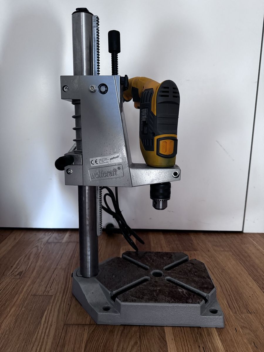 Wolfcraft Tutti gli attrezzi: Wolfcraft Bohrmaschine mit Bohrständer – Nuovo (secondo la descrizione) da Rapperswil SG venduto da cap_2bbz