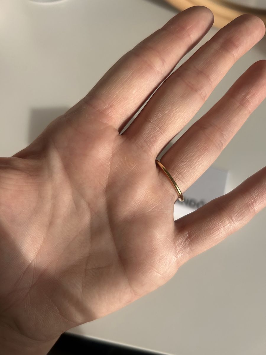 Pandora Anelli: Pandora Wishbone Ring Gold – Nuovo e nell'imballaggio originale da Winterthur venduto da tha_fvg2 2