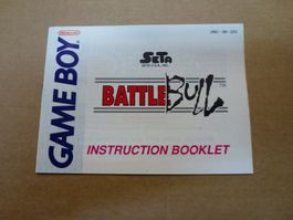 Spielanleitung zu Battle Bull DMG-BR-USA