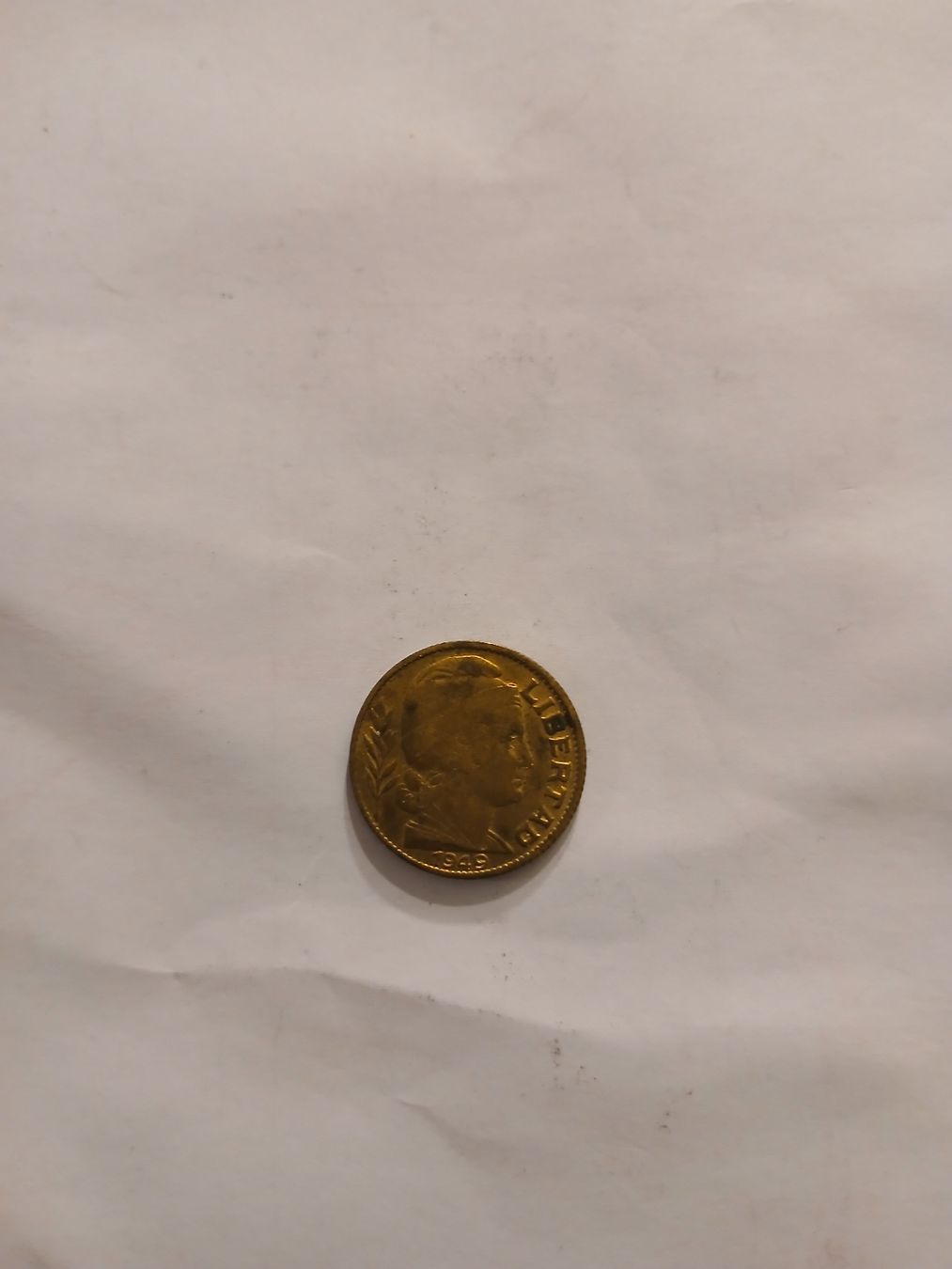Tutti le monete: Pièce 20 centavos Argentine 1949 état usé – Usato da Marly venduto da globetrotter1723 1