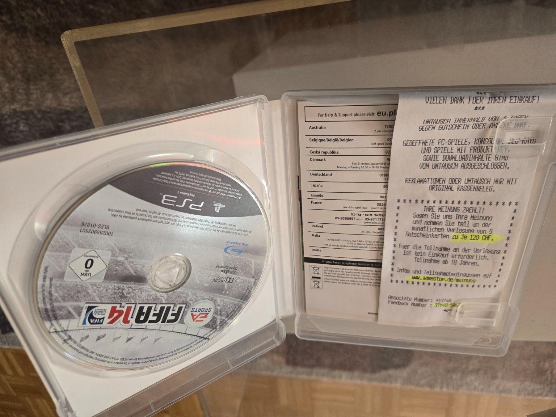 Giochi: FIFA 14 PS3 – Usato da Bussigny venduto da Kfdlt 1