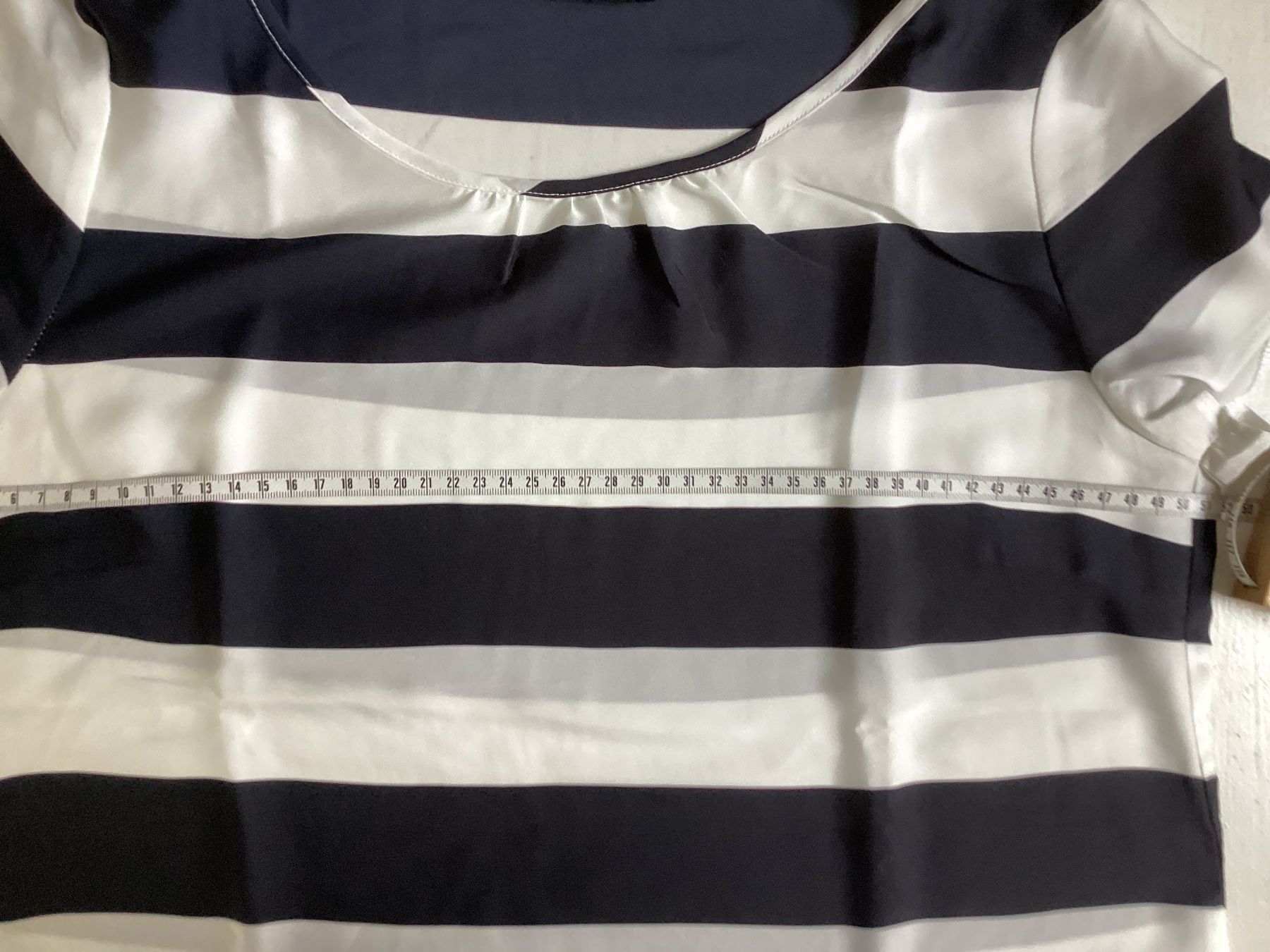 Taifun Camicette: Taifun leichte Bluse gestreift, ca Gr. M – Usato da Homberg b. Thun venduto da Homata 3