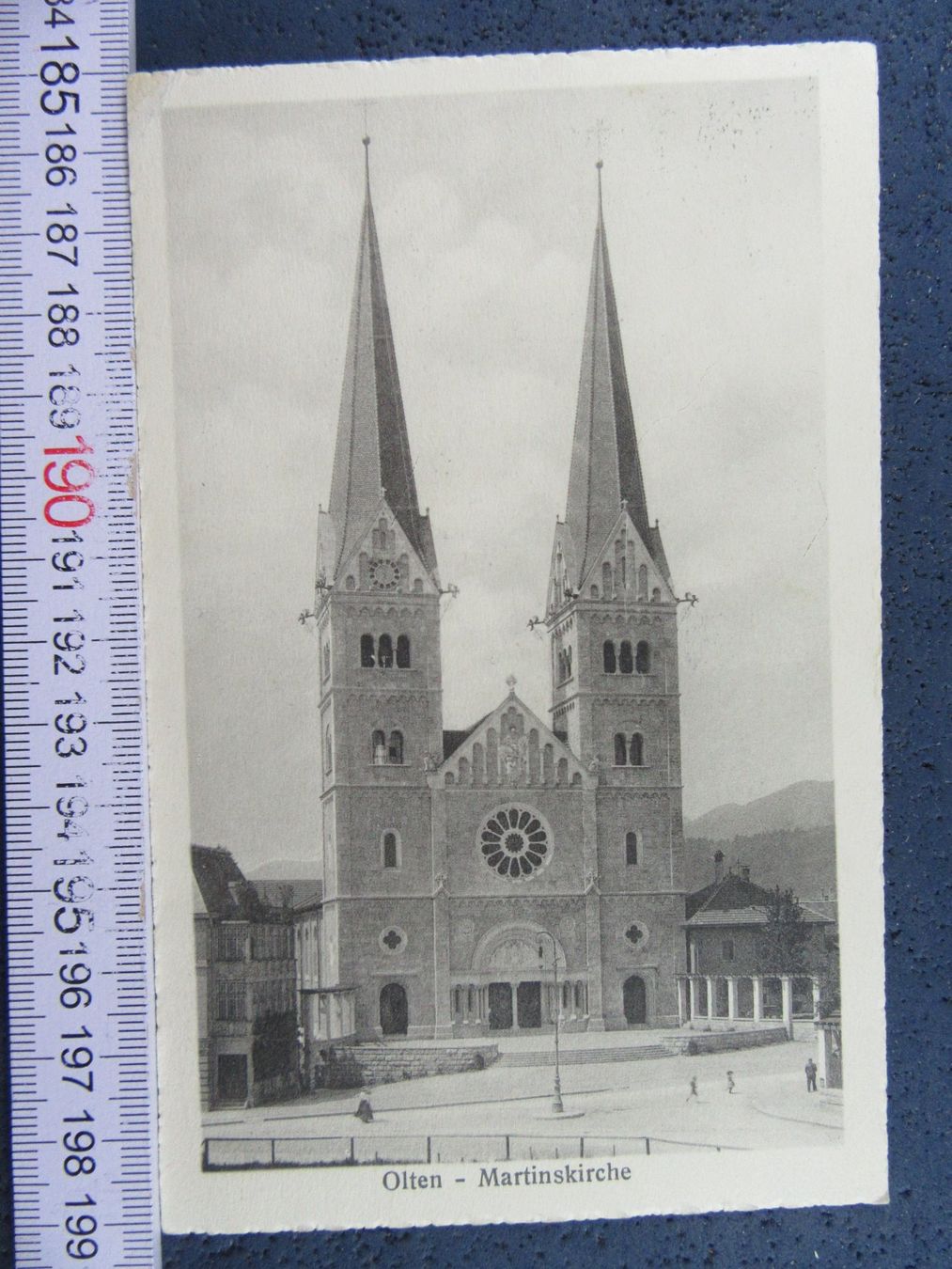Cartoline postali: OLTEN SO AK MARTINSKIRCHE 1919 – Usato da Ettingen venduto da Hausi4711