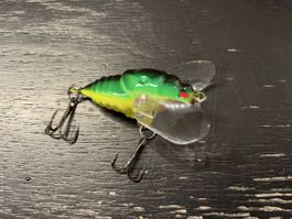 Zirkade topwater 4cm 6g grüngelb