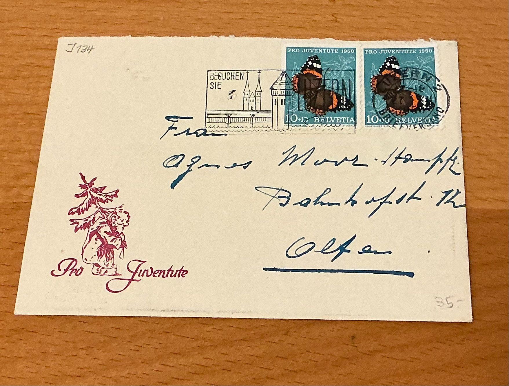 Alle Briefmarken: 1 Pro Juventute BRIEFLI – Neu (gemäss Beschreibung) aus Koblenz von Markenhimmel