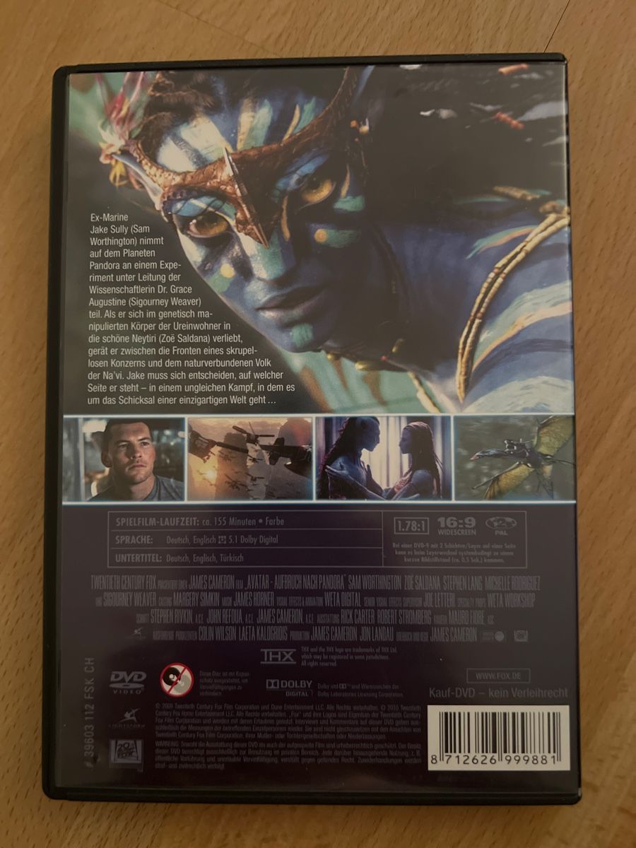 Alle DVDs: AVATAR - Aufbruch nach Pandora – Gebraucht aus Oberengstringen von Rogi9698 1