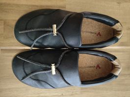 Vivobarefoot Schuhe Damen Schwarz Leder Grösse 36