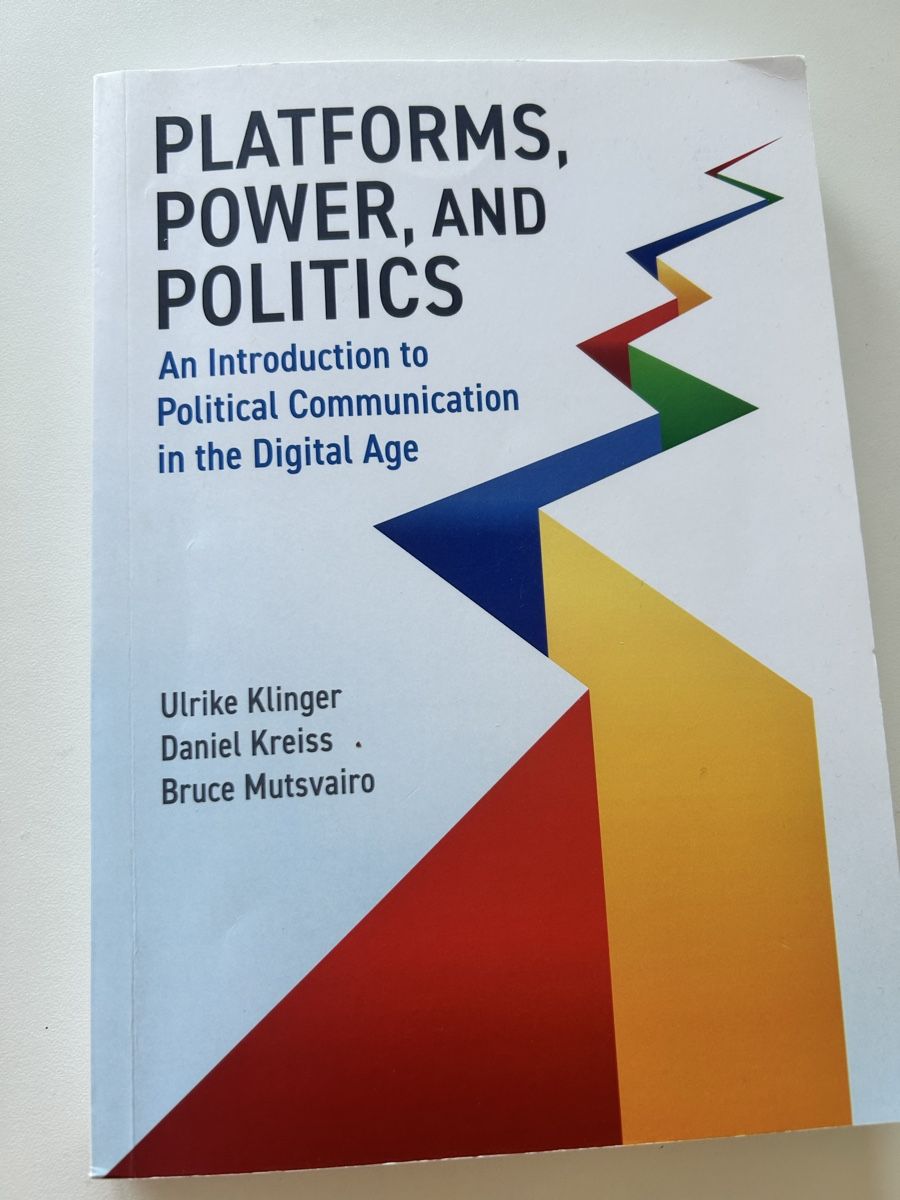 Libri: Platforms, Power and Politics - Ulrike Klinger – Usato da Baden venduto da lilylein_