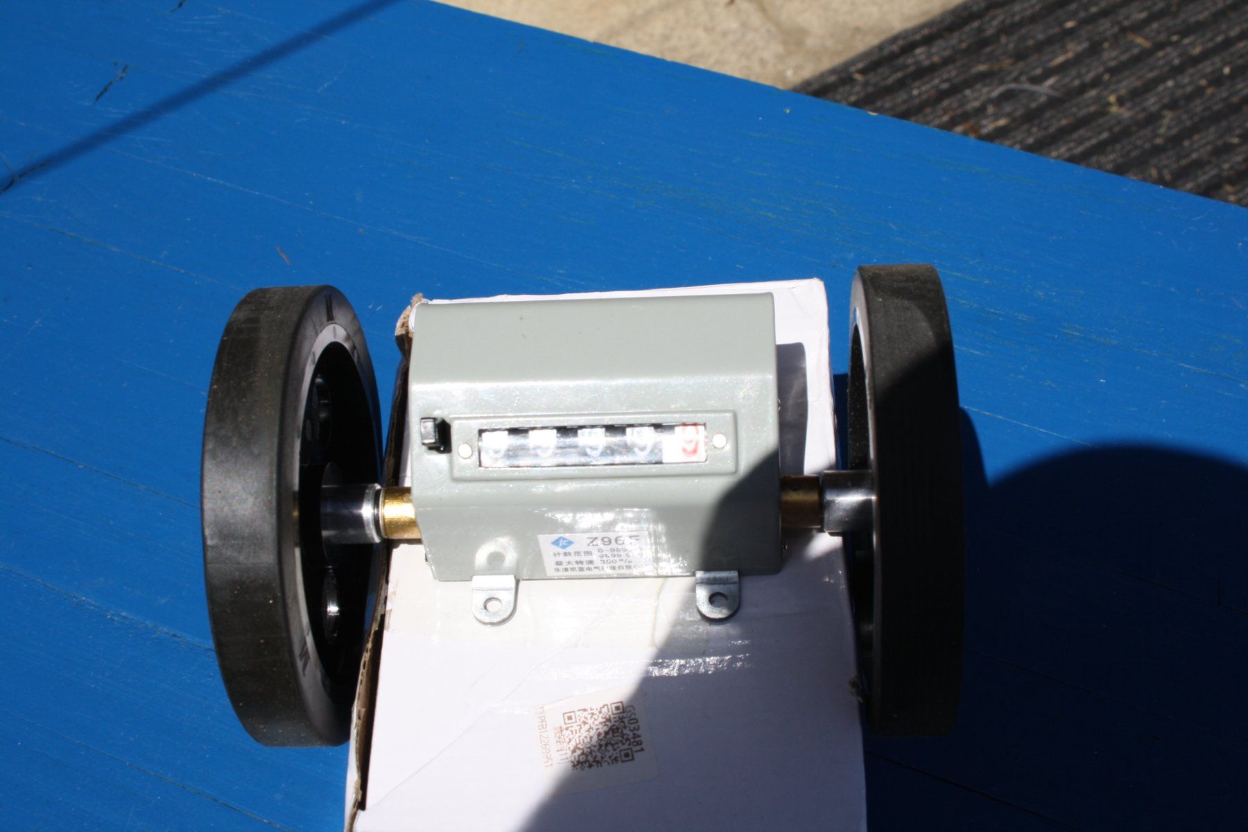 Messen: LÄNGENZÄHLER MIT MESSRAD ROLLENZÄHLER METER – Gebraucht aus Wauwil von Pneuedy 2