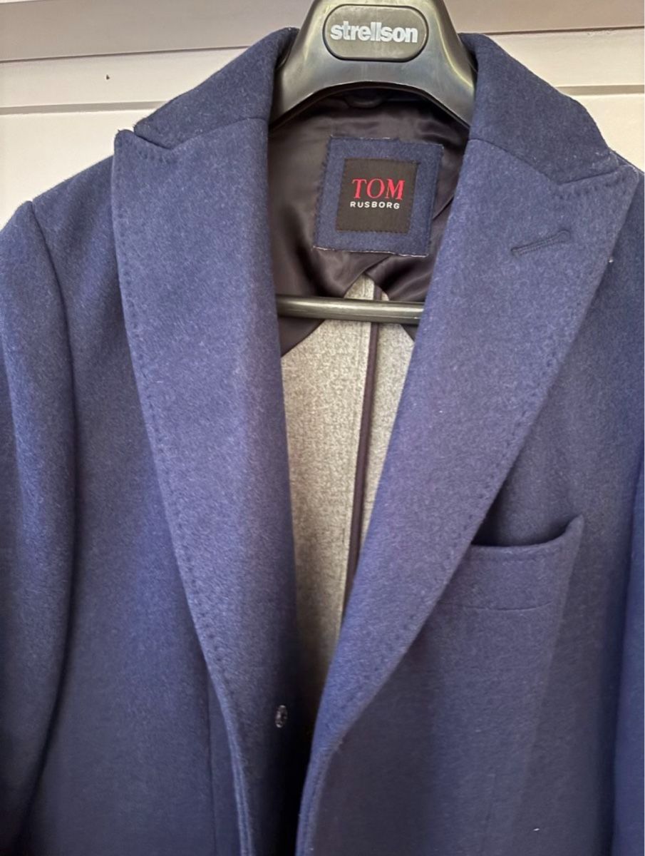 Manteaux: Tom Rusborg Wool Coat, Size 48, Elegant Winter Style! – D'occasion à Zürich par Grothschild 3