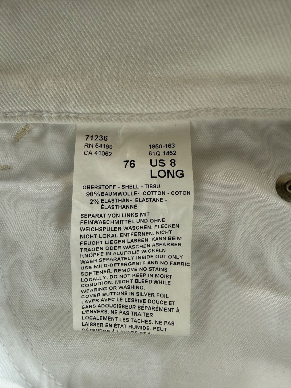 Bogner Jeans: weisse Jeans Bogner 40 – Nuovo (secondo la descrizione) da Uster venduto da mulaina 3