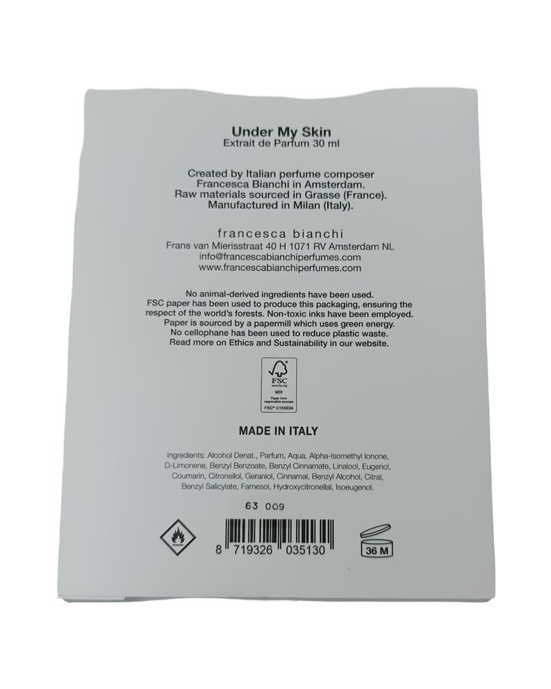 Profumi & Eau de Toilette: FRANCESCA BIANCHI Under my Skin | 30ml – Usato da Luzern venduto da Restwert_Luzern 4