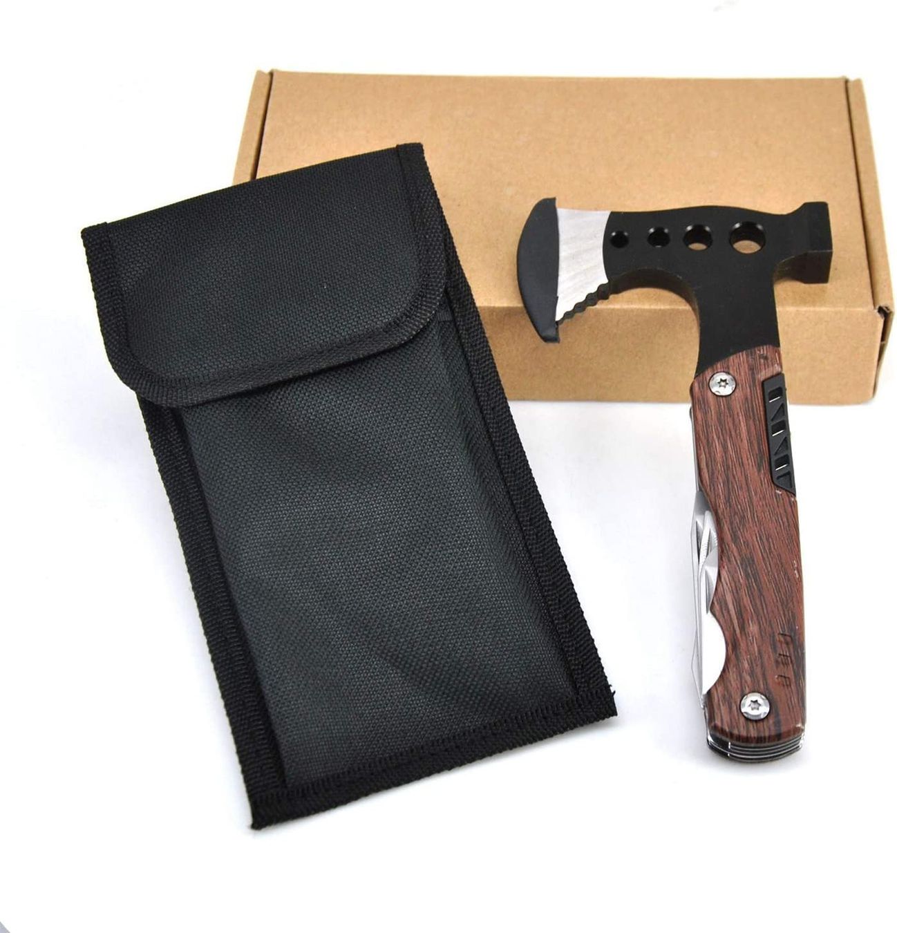 Coltelli tascabile: Mutitool Axt 12 Funktionen Camping Outdoor Wandern – Nuovo e nell'imballaggio originale da Hundwil venduto da tec_mm27 1