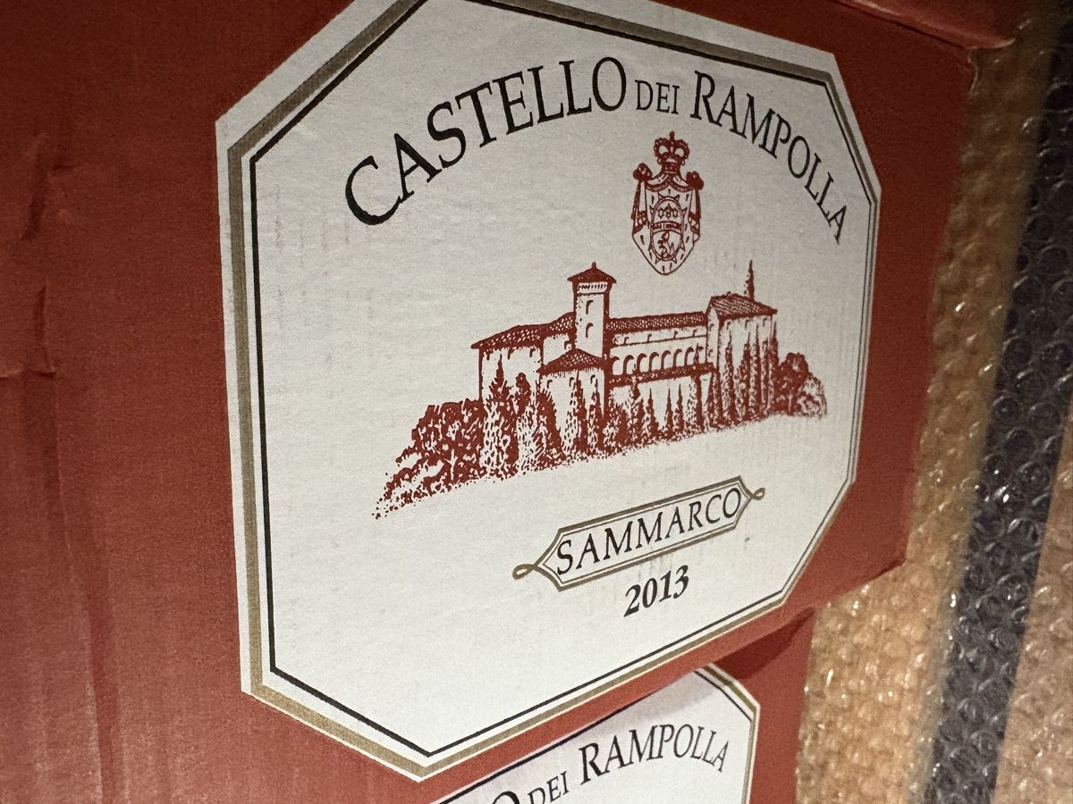 Vino: Sammarco 2013 - Castello dei Rampolla - 6 Fl. 75 cl – Nuovo e nell'imballaggio originale da Luzern venduto da allen.mann