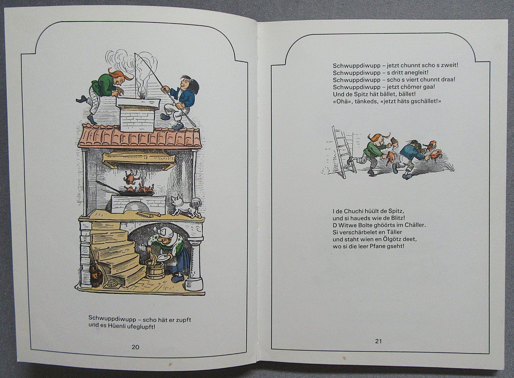 Bücher: Max und Moritz - e Buebegschicht i sibe Streich – Gebraucht aus Auenstein von Padabimbim 3