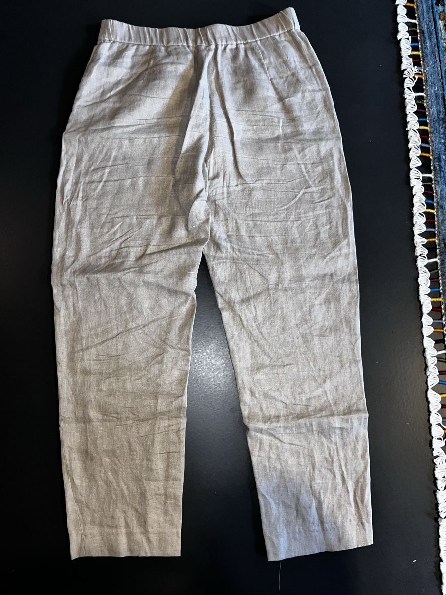 Mango Pantalons: Mango Hose beige Leinen – D'occasion à Küssnacht am Rigi par lus_g9xw 1
