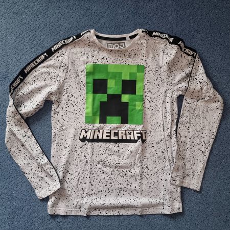 Minecraft Langarmshirt Gr. 158/164 - Super Zustand!