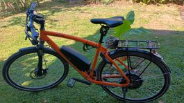 45km/h E-Bike, 52cm Rahmen, 500W Motor, 558Wh Akku, defekt