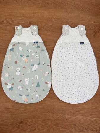 2 Alvi Babyschlafsäcke Gr. 56/62 – 2,5 TOG