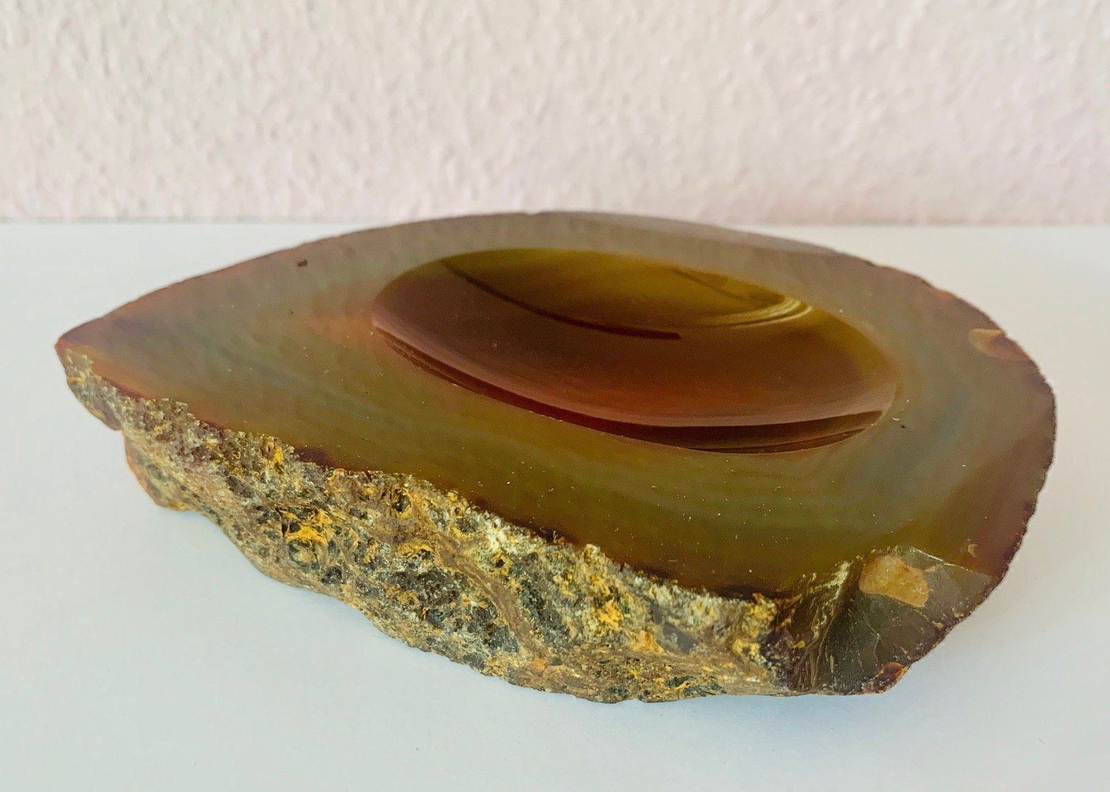Mineralien & Heilsteine: Achat Schale 1950-1959 - seltene Farbe – Gebraucht aus Adliswil von MeDuMe 2
