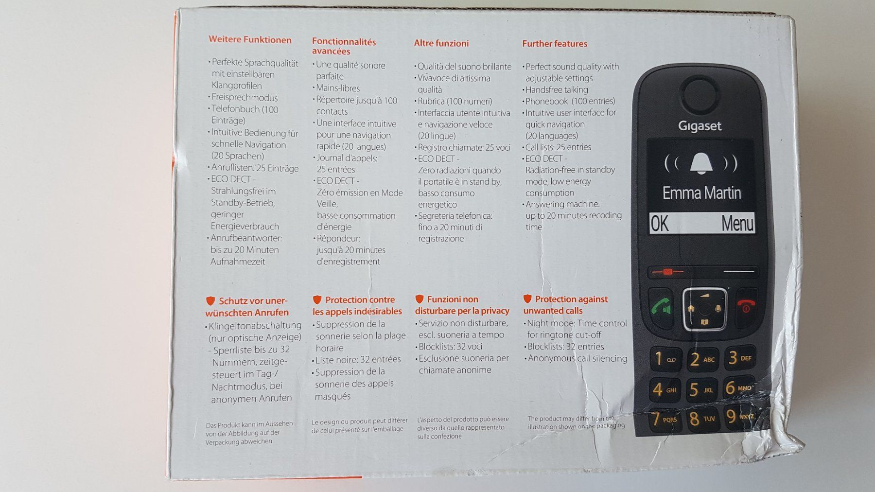 Gigaset Telefoni: Gigaset A695A (neu) – Nuovo (secondo la descrizione) da Boll venduto da Dajufa 7