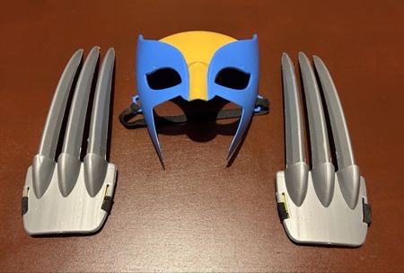 Masque et griffes Wolverine, bon état