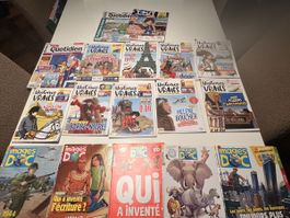 Lot de revues Images Doc et Histoires Vraies variés!