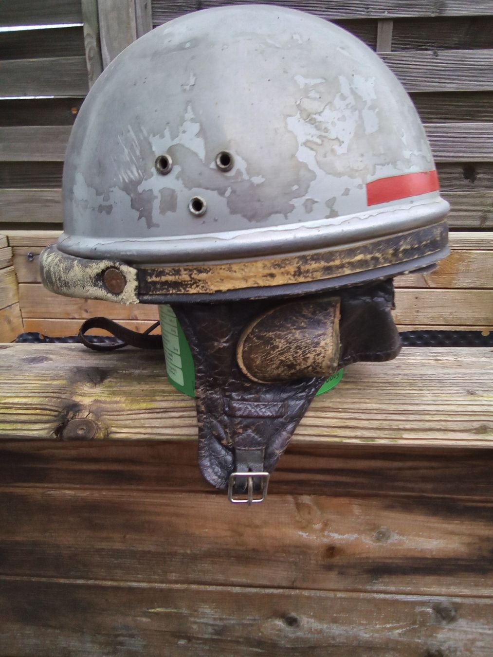 Antike Kleidung: Motorrad Helm – Gebraucht aus Buch am Irchel von Alano2 1