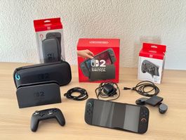 Nintendo Switch 2 + Pro Controller + Case + Zubehör ab 1 CHF