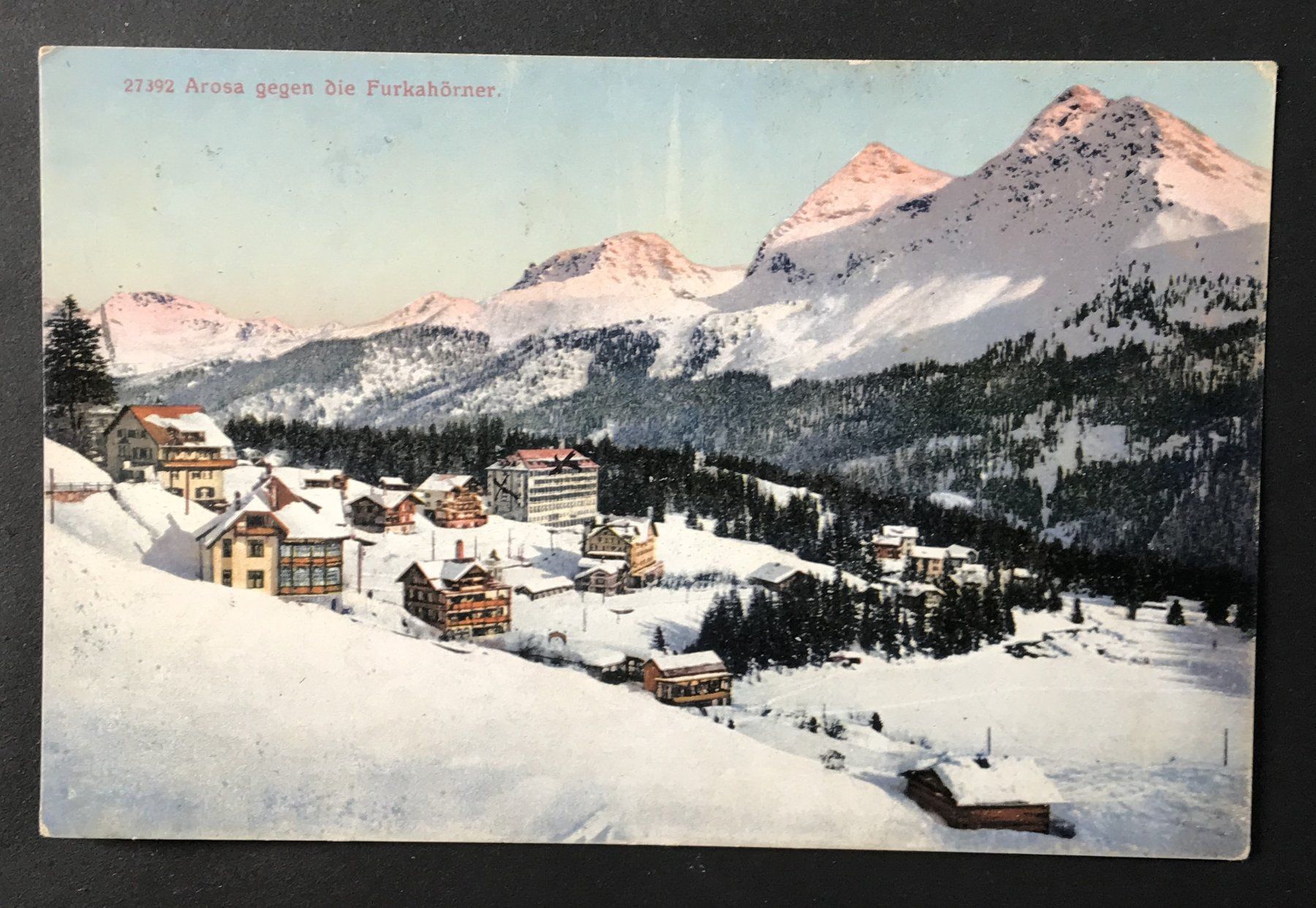 Ansichtskarten: ALTE ANSICHTSKARTE AROSA – Gebraucht aus Ostermundigen von wini63