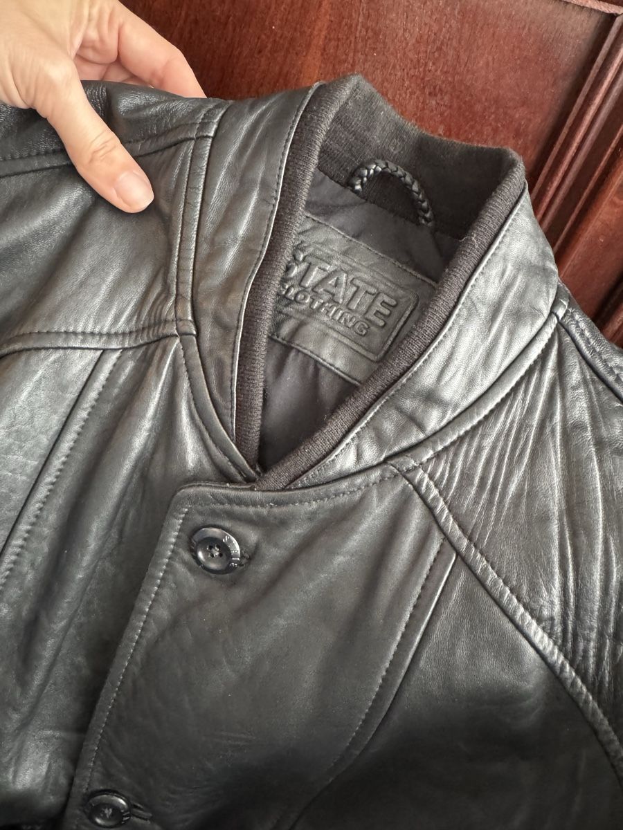 Vestes: Lederjacke Bomber State Clothing – D'occasion à Obfelden par cesarina10 2